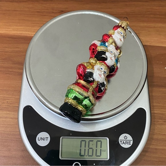 Vintage Discovery Channel Store Handblown Santa Bonanza Ornament Poland - Picture 15 of 16